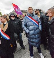 Rally Against US Intervention In Venezuela - Paris