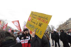 Rally Against US Intervention In Venezuela - Paris