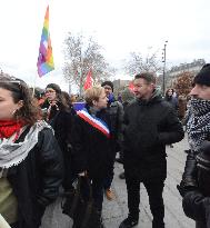 Rally Against US Intervention In Venezuela - Paris