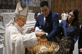 Pope Leo XIV baptizes 20 children In the Sistine Chapel - Vatican