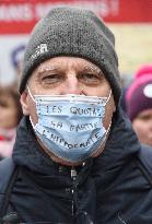 Liberal Doctors Demonstration - Paris