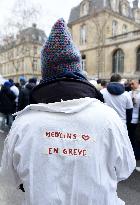Liberal Doctors Demonstration - Paris