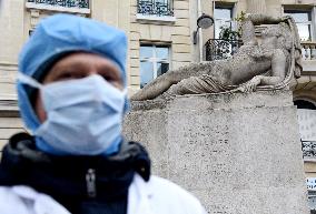 Liberal Doctors Demonstration - Paris