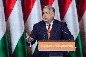 Viktor Orban At The Fidesz Party s 31St Congress - Budapest