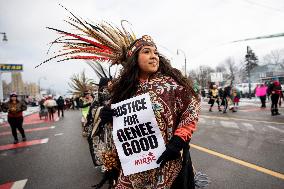 Protest For Renee Good - Minneapolis