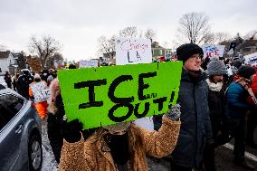 Protest For Renee Good - Minneapolis