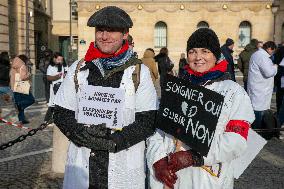 Doctors Protest Against Health Reform - Paris