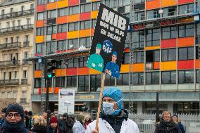 Doctors Protest Against Health Reform - Paris