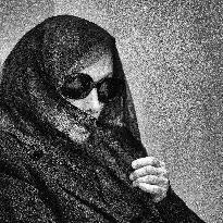 Rare Appearance Of Lebanese Singer Fayrouz At Her Son s Funeral - Bikfaya