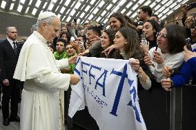 Pope Leo XIV Meets With Young People From Rome - Vatican