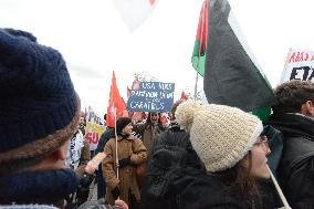Rally Against US Intervention In Venezuela - Paris