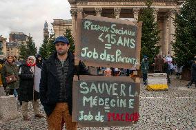 Doctors Protest Against Health Reform - Paris