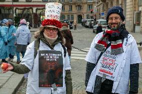 Doctors Protest Against Health Reform - Paris