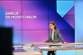 Amelie de Montchalin On Dimanche En Politique - Paris
