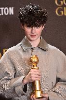 83rd Annual Golden Globes - Press Room