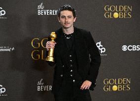 83rd Annual Golden Globes - Press Room