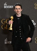 83rd Annual Golden Globes - Press Room
