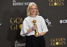 83rd Annual Golden Globes - Press Room