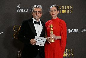 83rd Annual Golden Globes - Press Room