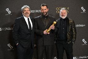 83rd Annual Golden Globes - Press Room
