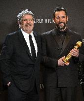 83rd Annual Golden Globes - Press Room