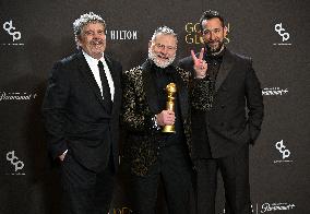 83rd Annual Golden Globes - Press Room