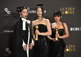 83rd Annual Golden Globes - Press Room