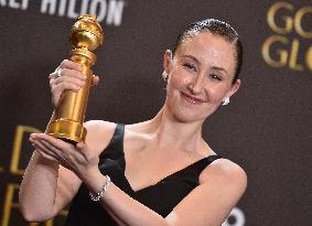 83rd Annual Golden Globes - Press Room