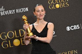 83rd Annual Golden Globes - Press Room