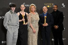 83rd Annual Golden Globes - Press Room