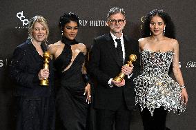 83rd Annual Golden Globes - Press Room