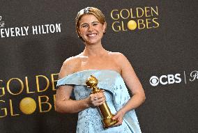 83rd Annual Golden Globes - Press Room