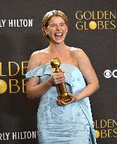 83rd Annual Golden Globes - Press Room