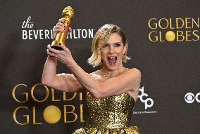83rd Annual Golden Globes - Press Room