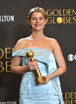 83rd Annual Golden Globes - Press Room