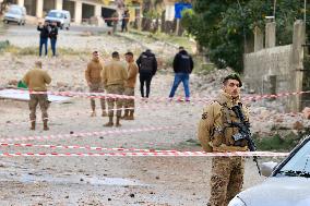 Israeli Airstrike in Lebanon