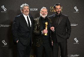 83rd Annual Golden Globes - Press Room