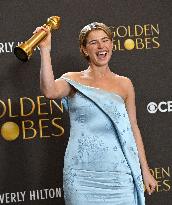 83rd Annual Golden Globes - Press Room
