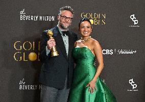83rd Annual Golden Globes - Press Room