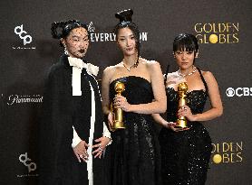 83rd Annual Golden Globes - Press Room