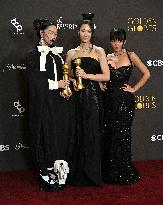 83rd Annual Golden Globes - Press Room