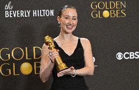 83rd Annual Golden Globes - Press Room