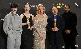 83rd Annual Golden Globes - Press Room