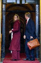 New Year's Reception For King and Queen - Amsterdam