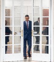 Sánchez Receives Greek Prime Minister Mitsotakis - Madrid