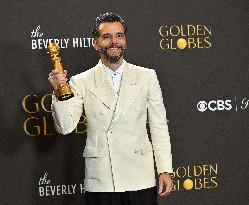83rd Annual Golden Globes - Press Room
