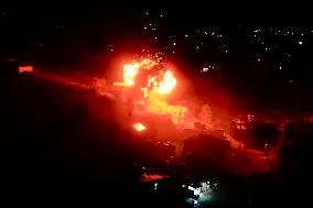 Israeli Airstrike in Lebanon
