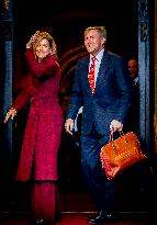 New Year's Reception For King and Queen - Amsterdam