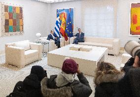 Sánchez Receives Greek Prime Minister Mitsotakis - Madrid