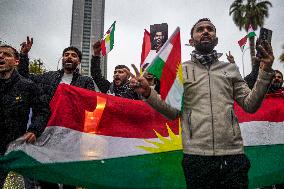 Demonstration Support SDF - Iraq